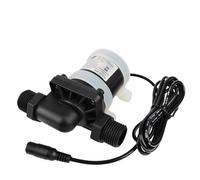 Pompa dell'acqua con motore solare senza spazzole DC 12V 24V, pompa booster for riscaldamento a pavimento, scaldabagno, doccia, micro pompa sommergibile(24V 7m)