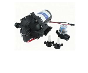 Pompa dell'Acqua del Liquido di Raffreddamento 12V Pompa dell'Acqua a Membrana Piccola Alta Pressione Alta Portata Compatta Elettrica Automatica Autoadescante, per Irrigazione Agricola (B)