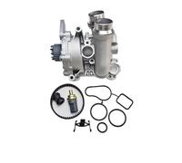 Pompa dell'acqua di raffreddamento in alluminio 06H121026DD compatibile con Audi A3 A4 B8 A5 Q5/VW Golf/Jetta/Tiguan/Passat 1.8T 2.0 TFSI EA888