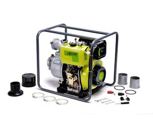 Pompa dell'acqua Diesel Motopompa 4'' 418CC 10CV, avviamento elettrico, 96m3/...