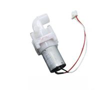 Pompa dell'acqua elettrica DC 8-12V per bollitore Midea, pompa motore in metallo e plastica 86 mm argento/bianco ricambio