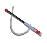 Pompa dell'acqua elettrica Riloer, trasferimento a batteria della pompa a sifone di trasferimento del liquido per acqua benzina gasolio, universale per garage Acquario Basement House