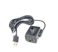 Pompa dell'acqua for fontana silenziosa alimentata tramite USB - Sommergibile, 3 W CC, flusso 200 l/h, guscio in ABS