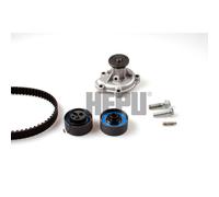Pompa dell'acqua + kit cinghia di distribuzione HEPU PK03723