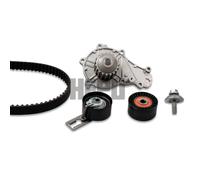 Pompa dell'acqua + kit cinghia di distribuzione HEPU PK08031