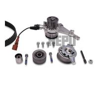 Pompa dell'acqua + kit cinghia di distribuzione HEPU PK55020
