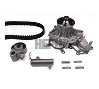 Pompa dell'acqua + kit cinghia di distribuzione HEPU PK76740