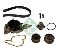 Pompa dell'acqua + kit cinghia di distribuzione INA 530 0161 30