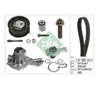 Pompa dell'acqua + kit cinghia di distribuzione INA 530 0377 30