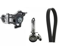 Pompa dell'acqua + kit cinghia trapezoidale 529 0295 30 INA per CHEVROLET OPEL