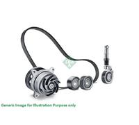 Pompa dell'acqua + kit cinghia trapezoidale 529 0325 30 INA