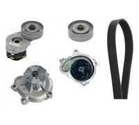 Pompa dell'acqua + kit cinghia trapezoidale 529 0330 30 INA