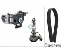 INA 529 0336 30 Pompa acqua + Kit cinghia Poly V