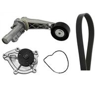 INA 529 0504 30 Pompa acqua + Kit cinghia Poly V
