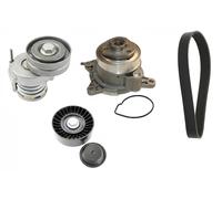 INA Pompa acqua + kit cinghia trapezoidale 529 0534 30 per VW SKODA SEAT