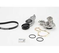 ContiTech Pompa acqua + kit cinghia Poly V 5PK1300WP1 per Audi, VW