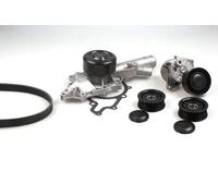 Pompa dell'acqua + kit cinghia trapezoidale Alternatore PK15310 HEPU