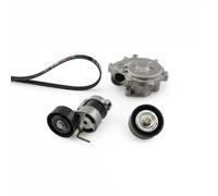 GATES KP116PK1873 Pompa acqua + Kit cinghia Poly V per BMW