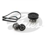 Gates Pompa acqua KP36PK1320 + kit cinghia Poly V per Fiat Qubo e Linea