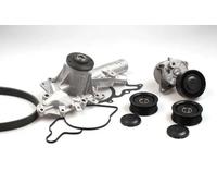 Pompa dell'acqua + kit cinghia trapezoidale PK01390 HEPU per MERCEDES-BENZ