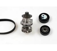 Pompa dell'acqua + kit cinghia trapezoidale Pompa acqua PK04720 HEPU per BMW 3 7