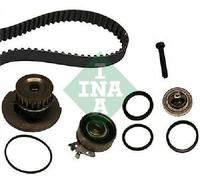 Pompa Dell'Acqua Originale INA + Kit Cinghia Dentata 530 0004 30 Per Daewoo Opel