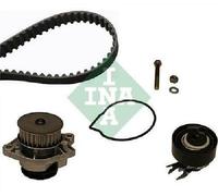 Pompa Dell'Acqua Originale INA + Kit Cinghia Dentata 530 0166 31 Per Seat VW