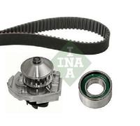 Pompa Dell'Acqua Originale INA + Kit Cinghia Dentata 530 0204 30 Per Fiat Lancia