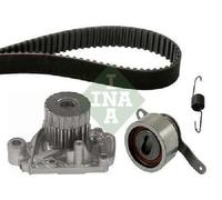 Pompa Dell'Acqua Originale INA + Kit Cinghia Dentata 530 0313 30 Per Honda