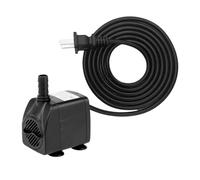 Pompa dell'acqua per acquari Mini pompa sommergibile a flusso regolabile for acquario, fontana, laghetto, esterno, con supporto a ventosa sul fondo(EU plug HSB950B)