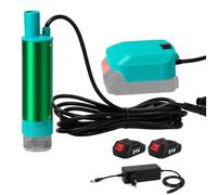 Pompa dell'acqua per batteria Makita da 18 V, 60 l/min, pompa sommersa per acque sporche, pompa di aspirazione, pompa per acqua piatta, per cantina, piscina, irrigazione del giardino, lavaggio auto