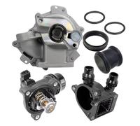 Pompa dell'acqua Per BMW E87 E90 E91 E92 Per X1 E84 N46 Pompa Acqua Motore Liquido Raffreddamento Termostato Flangia Kit 11517515778 11537510959