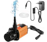Pompa dell'acqua per pietra, 480 l/h, DC 12 V, pompa per acquario, 80 W, pompa per acquario, pompa ad immersione senza spazzole, pompa ad immersione per taglierina bagnata, sega da tavolo, stagno