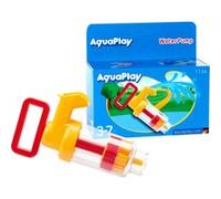 AquaPlay - Pompa dell'Acqua Piccola - Set di espansione per Acqua, Adatto per Serrature, 15 cm, Accessori per corsi d'Acqua, per Bambini dai 3 Anni in su, 8700001134, Giallo