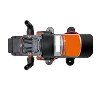 Pompa dell'acqua, Pompa Booster Elettrica In Miniatura 12V 24V Autoadescante Doccia Solare Autolavaggio WC RV Pompaggio, per rubinetto dell'acqua, camper, cucina(24V)