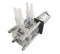 Pompa dell'acqua, Pompe Peristaltiche, Acqua, Dosaggio, Teste Doppie Della Pompa, 12 V 24 CC, Portata Elevata Per Serbatoi, Laboratori E Analizzatori,per rubinetto dell'acqua(12V)