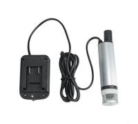 Pompa dell'acqua senza fili, 12/21 V, compatibile con batteria da 30 l/min, autoadescante, per giardino, piscina, trasferimento diesel, alluminio (21 V)