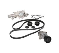 Pompa dell'acqua + set di cinghie a V HEPU PK15380