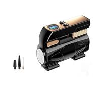 Pompa dell'aria a doppio cilindro 150 PSI Compressore d'aria for auto elettrica Pompa for gonfiaggio pneumatici Pompa portatile for moto(Digital display)