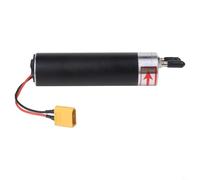 Pompa dell'olio a ingranaggi elettrici 4-12 V interamente in metallo per retromarcia CNC per rifornimento di motori aerei RC con interfaccia XT60 nera 10,7 cm (B)