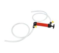 Pompa dell'olio manuale automobilistica con tubo flessibile lungo per il trasferimento sicuro del carburante in auto camper e scenari all'aperto Unità rossa