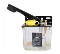 Pompa dell'olio manuale di pressione manuale, sistema di lubrificazione centralizzato capacità 0.8L per l'attrezzatura dello stampaggio ad iniezione dei centri di lavoro (mano sinistra)