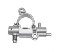 Pompa dell'olio per motosega C022000211 compatibile con ECHO CS-2511T, CS-2511P, DCS-2500T, assemblaggio carburante in metallo per giardino per riparazione di apparecchiature elettriche esterne
