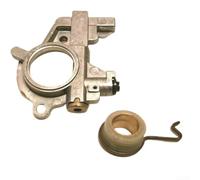 Pompa dell'olio per motosega con verme e spruzzo, compatibile con MS341 MS361 MS362 parti di ricambio in metallo OEM 1135 640 3200 2 pezzi (come mostra)