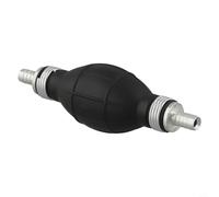 Pompa di adescamento a pera da 10 mm per trasferimento di benzina e acqua diesel, con gomma e struttura flessibile in PVC, per barche, veicoli e tosaerba (1 pezzo)