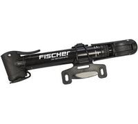 Pompa di aria da bici Fischer, con mantello a T, commutabile nero tra pressione e volume, per pezzo di telescopio-1 (85581)