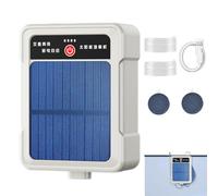 Pompa di aria per acquario | Solare/Ricaricabile tramite USB Portatile Impermeabile, Pompa di Aria per Acquario e Stagno, per Casa Appartamento Ufficio Lago Fiume Piscina Secchio di Esca Idroponica