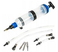 POMPA DI ASPIRAZIONE PER ESTRAZIONE OLIO GASOLIO BENZINA 1500ML SIRINGA MANUALE