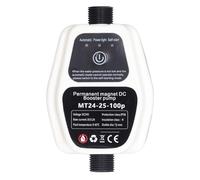 Pompa di Aumento della Pressione Dell'acqua, Pompa Booster Automatica 100 W 24 V, Motore Brushless Incorporato e Girante Centrifuga, per Ugelli Giardino, Docce (bianco)