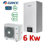 Pompa di calore aria acqua Gree Versati III Split R32 6,0 Kw 1 PH